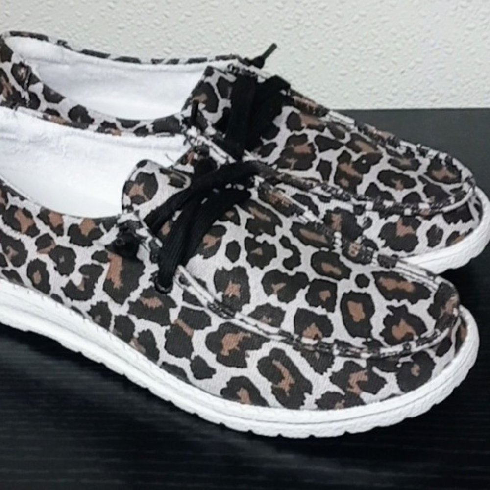 Gypsy Jazz Leopard Shoes